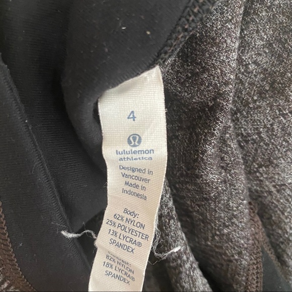 LULULEMON herringbone wunder under pant SIZE 4 - Picture 8 of 16